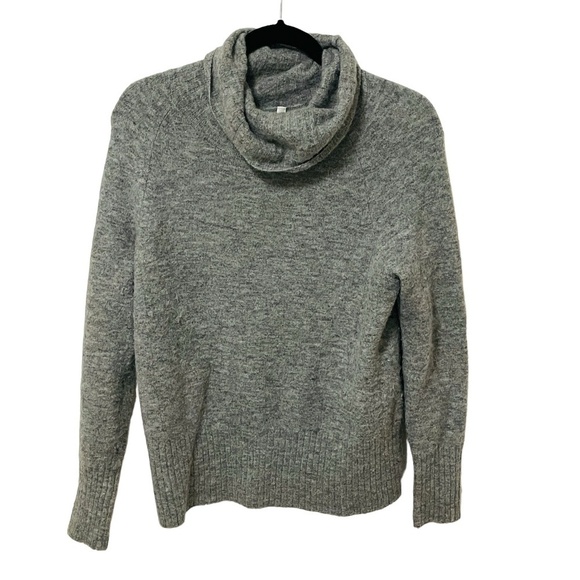 ARITZIA Babaton Grey Alpaca Wool Oversized Turtle Neck Sweater SZ XS - Picture 8 of 15